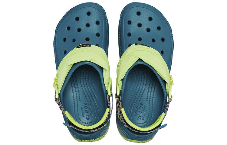 Crocs Hiker Xscape Animal Print Clog 'Teal Green' 208605-9DB