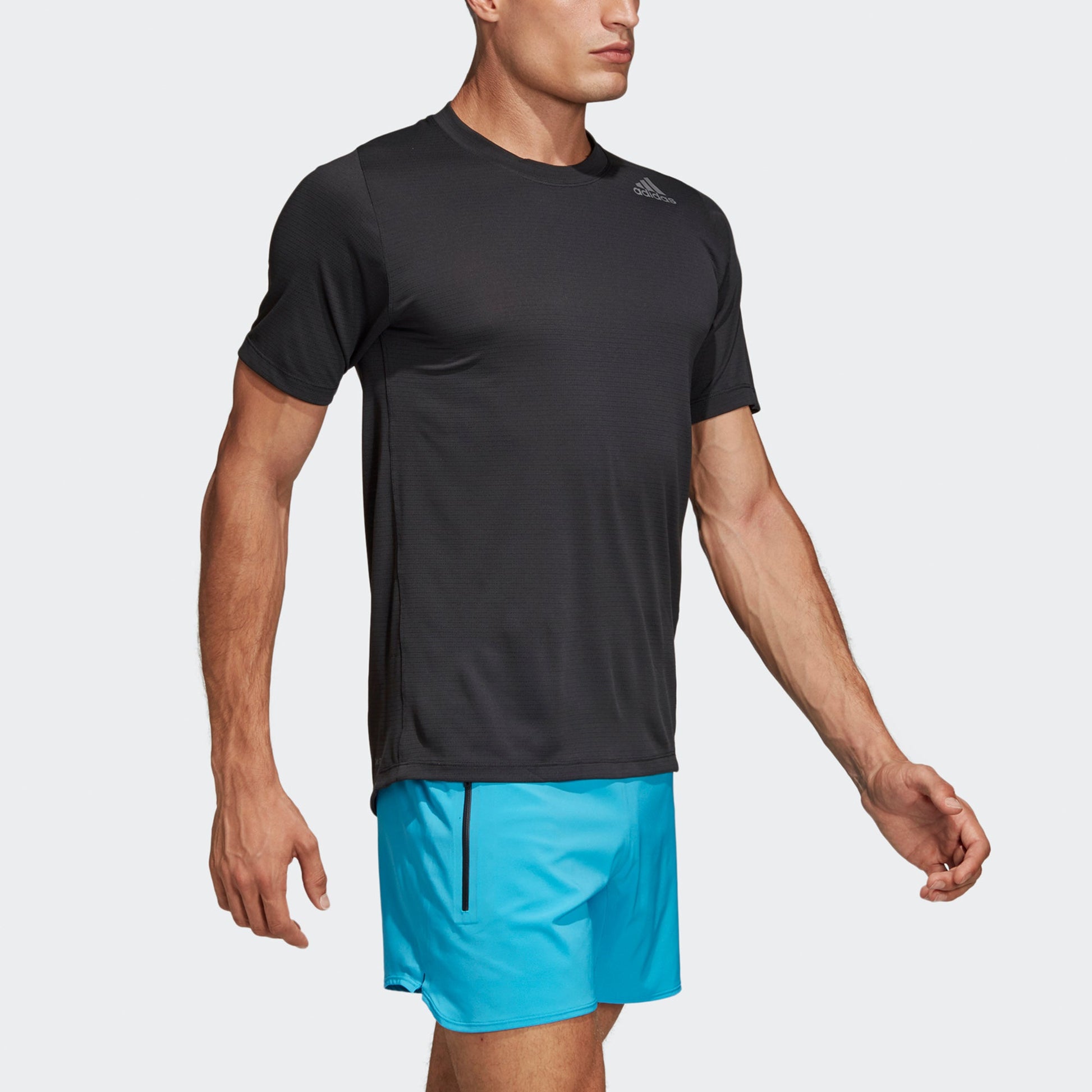 adidas Fl_360 Z Ft Grd Running Sports Training Short Sleeve Black DX0791
