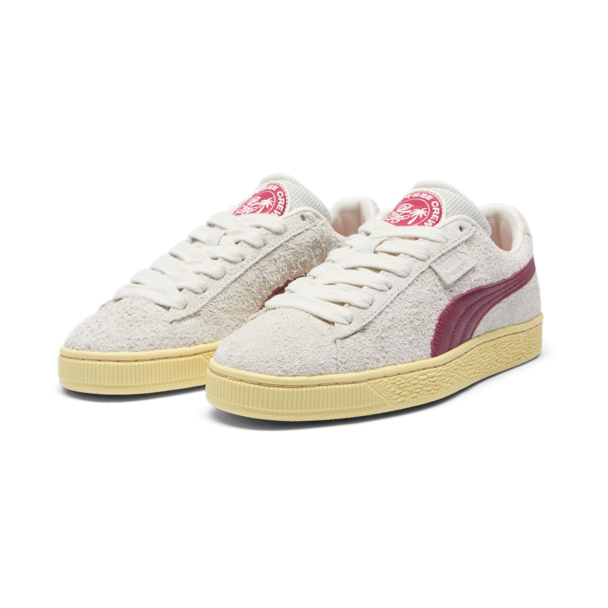 PUMA x Palm Tree Crew Suede R 'Vapor Grey Club Red' 398343-01