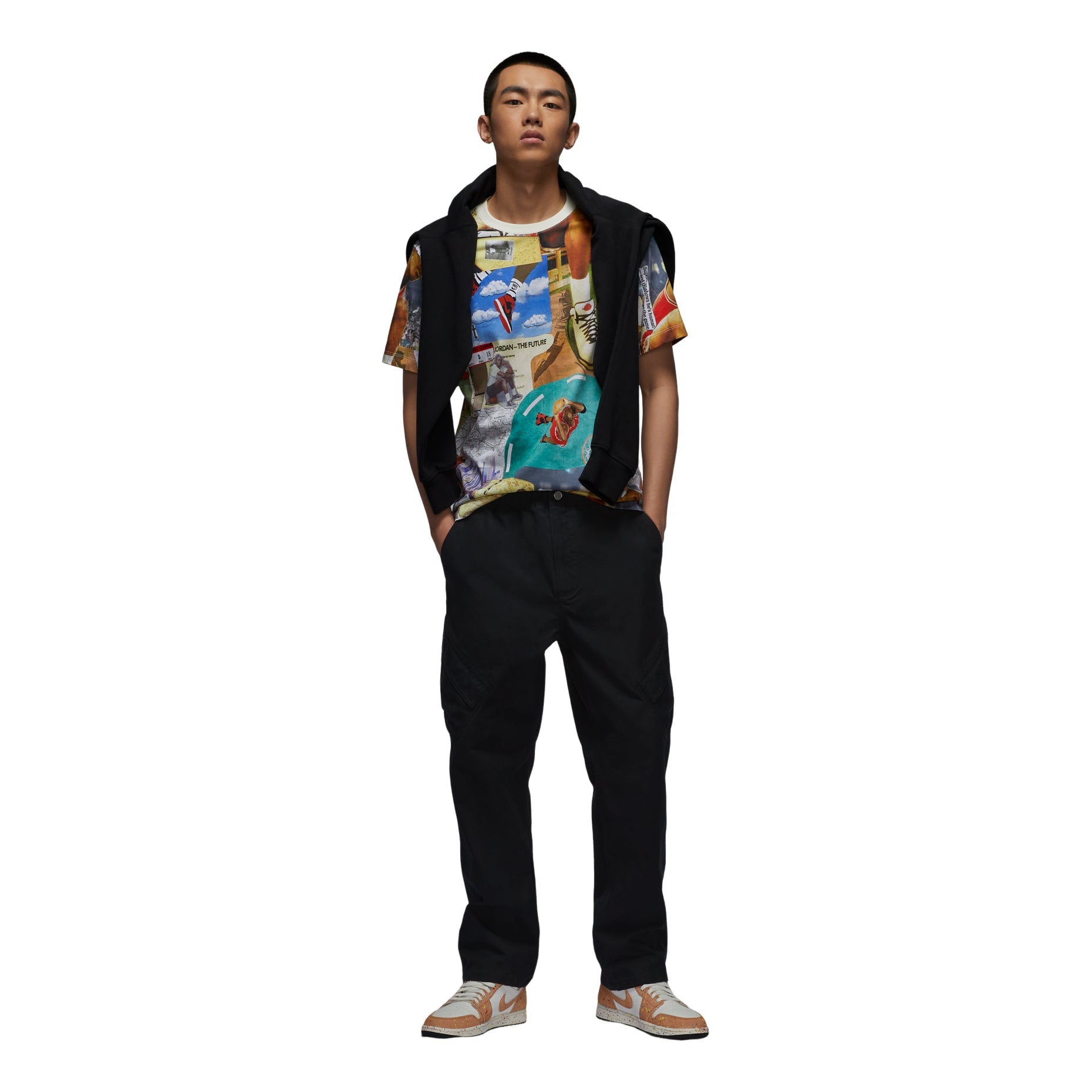Air Jordan Chicago Pants Asia Sizing 'Black' FV7256-010