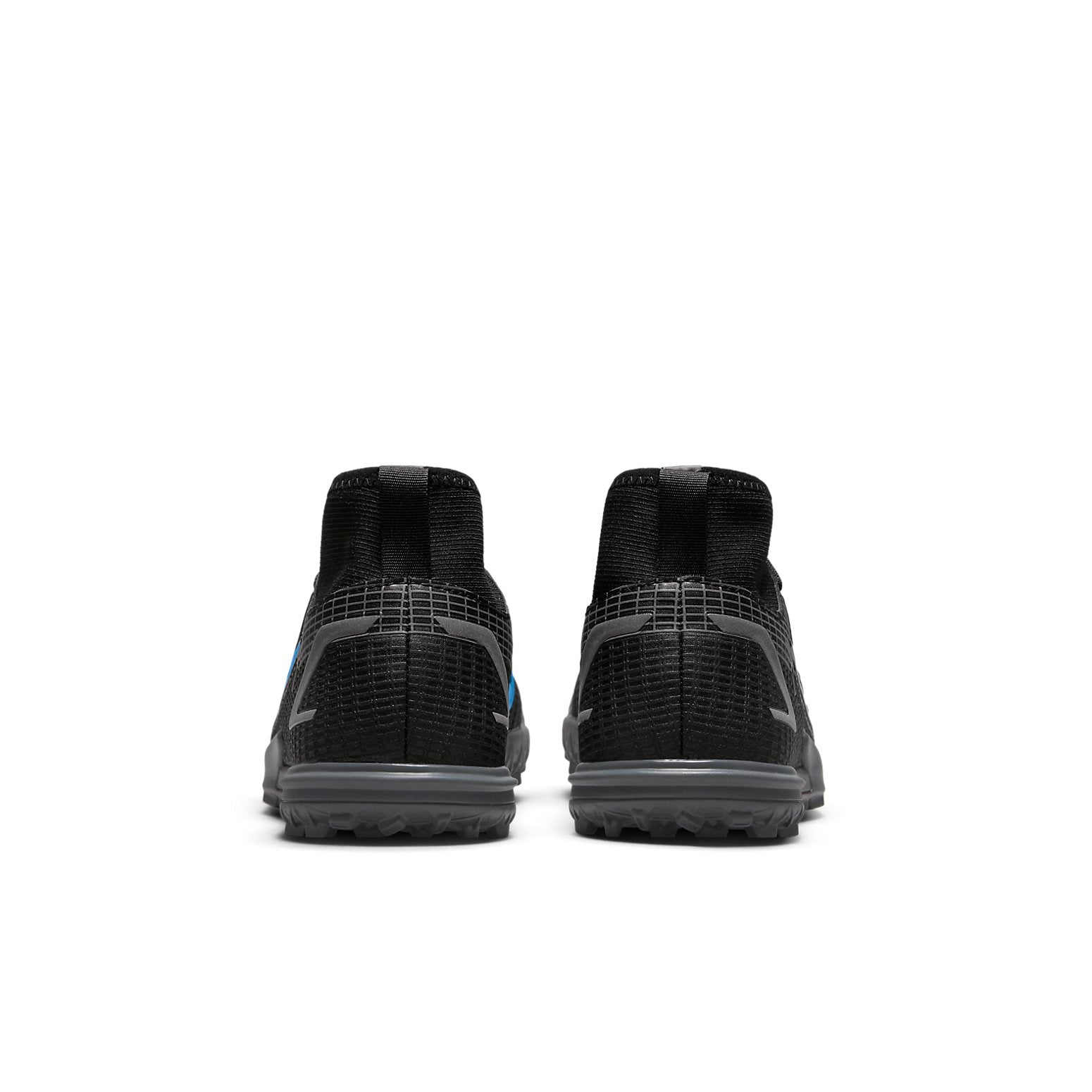 (GS) Nike Jr Mercurial Superfly 8 Academy TF Turf Soccer Shoes 'Black Blue' CV0789-004