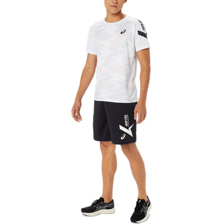 Asics A-I-M Dry Graphic Short Sleeve T-Shirt 'Brilliant White' 2031E553-100