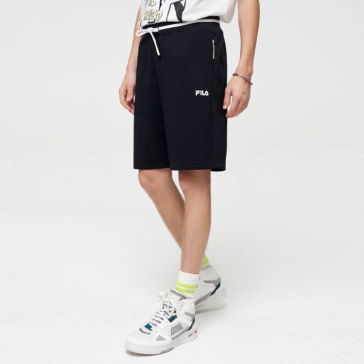 FILA FUSION Basketball Sports Shorts Black T11M125604F-BK