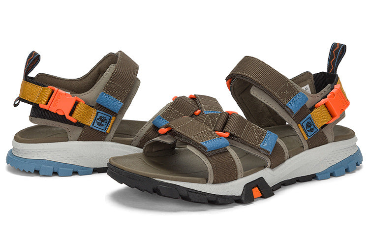 Timberland Garrison Trail Sandals 'Olive Green White' A5TATM