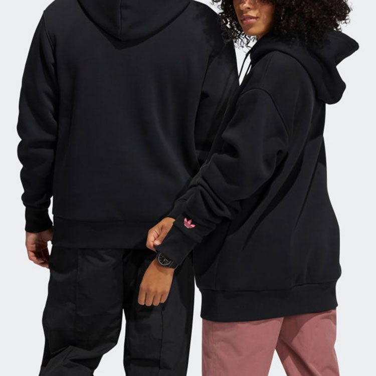 adidas originals Abstract Pattern Printing hooded Casual Unisex Black GR8802