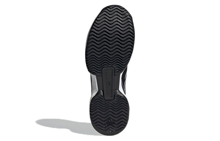 (WMNS) adidas Stella McCartney x Court 'Black Silver Metallic' G55657