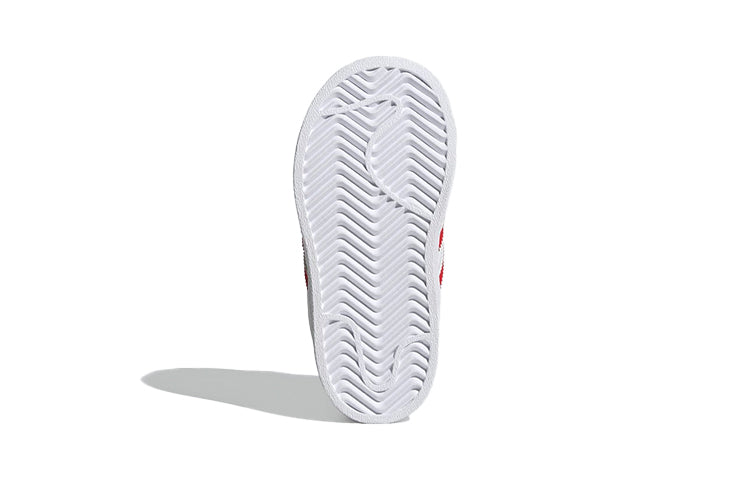 (TD) adidas originals Superstar 'White Red' FZ0644