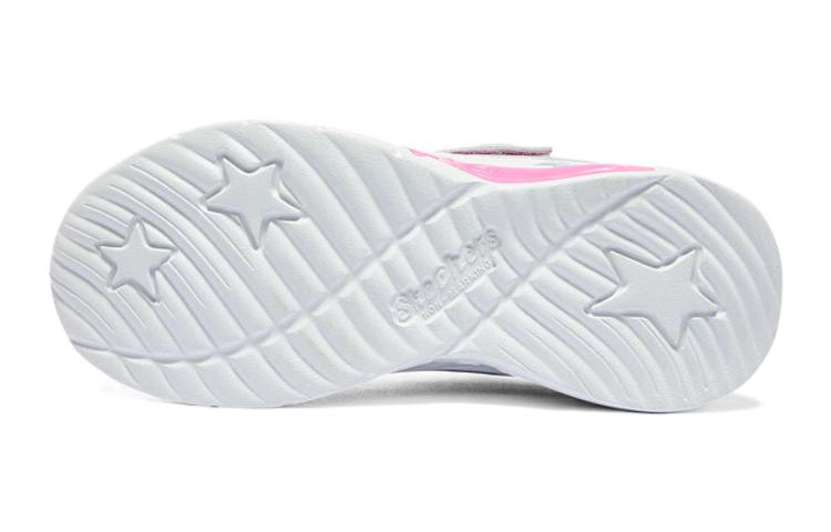 (GS) Skechers Lights Flicker Flash 'Pink Purple' 319043L-LVPK