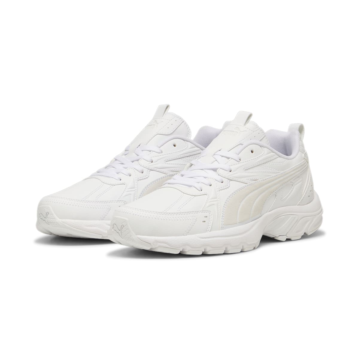 PUMA Milenio Tech Leather 'White Feather Grey' 397825-01