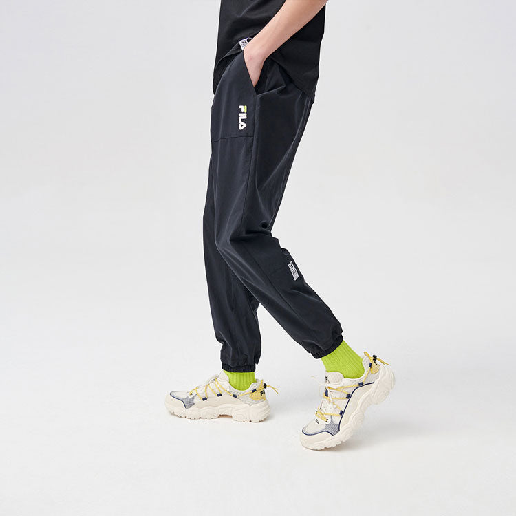 FILA Ventilate Sports Ankle Banded Causual Pant Male Black T11M122806F-BK
