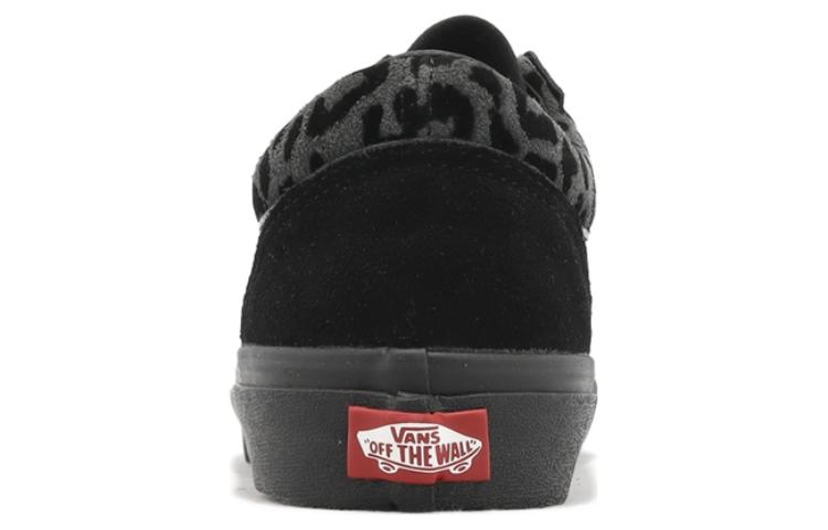 Vans Old Skool Leopard Skate 'Black' 6301370002