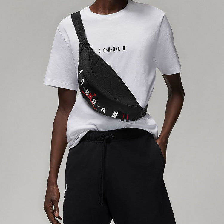 Air Jordan Crossbody Waist Bag 'Black' 9B0533-023