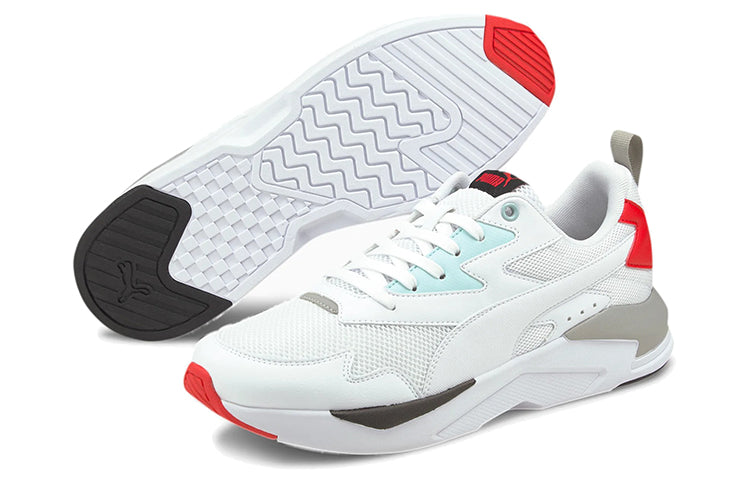 PUMA X-Ray Lite 'White Grey Red' 374122-12
