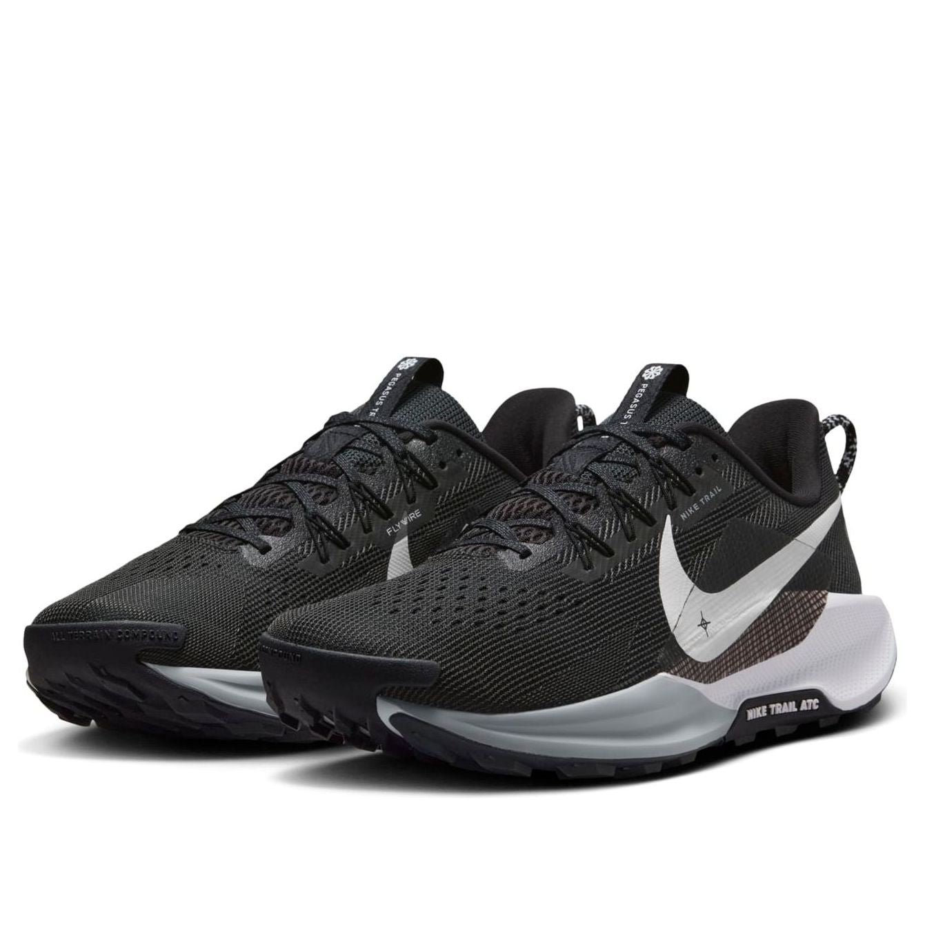 Nike React Pegasus Trail 5 'Black Anthracite Wolf Grey White' DV3864-001