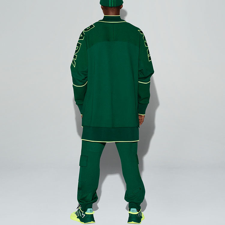adidas originals Ivp Cargo Sweatshirt Sports Pullover Couple Style Green GU4004