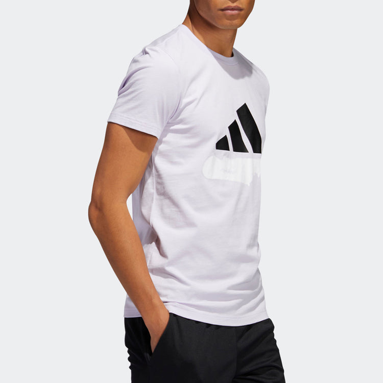 adidas Sports Stylish Short Sleeve Purple FT2827