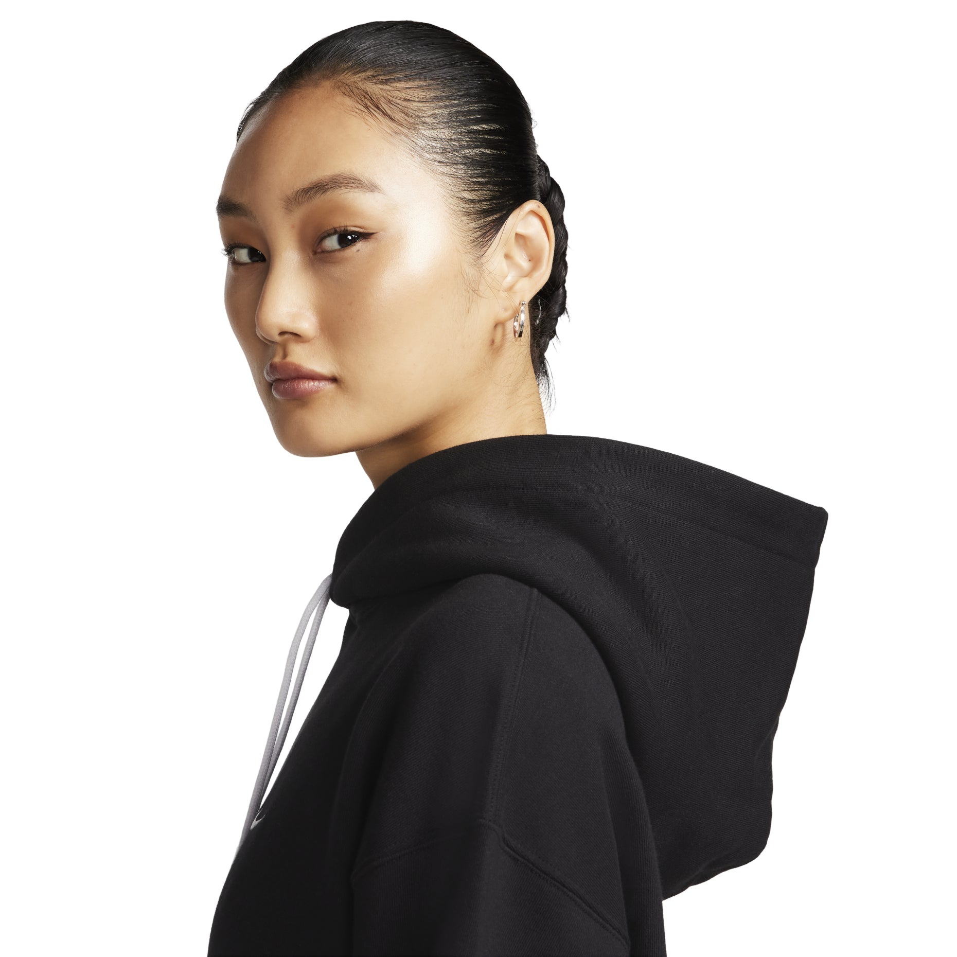 Nike Solo Swoosh Fleece Pullover Hoodie 'Black' DX1356-010