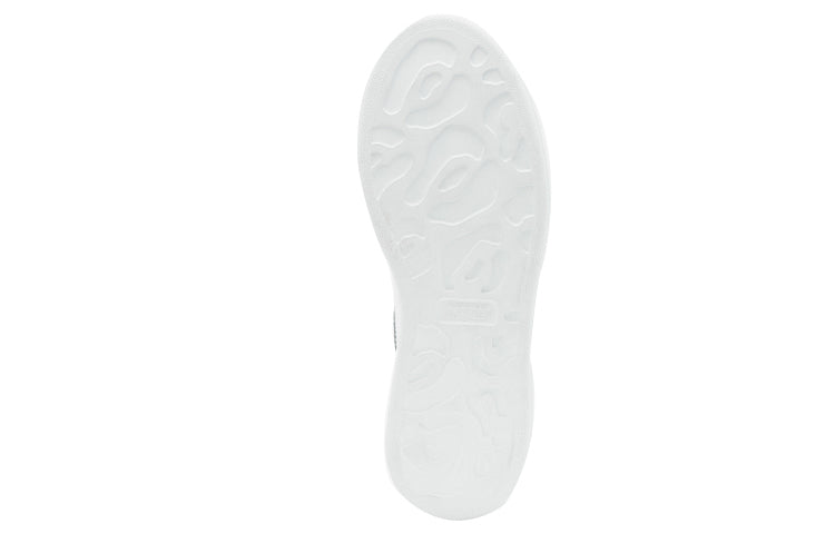 (WMNS) Alexander McQueen Oversized Sneaker 'Silver Crocodile' 553770WHYBQ9071