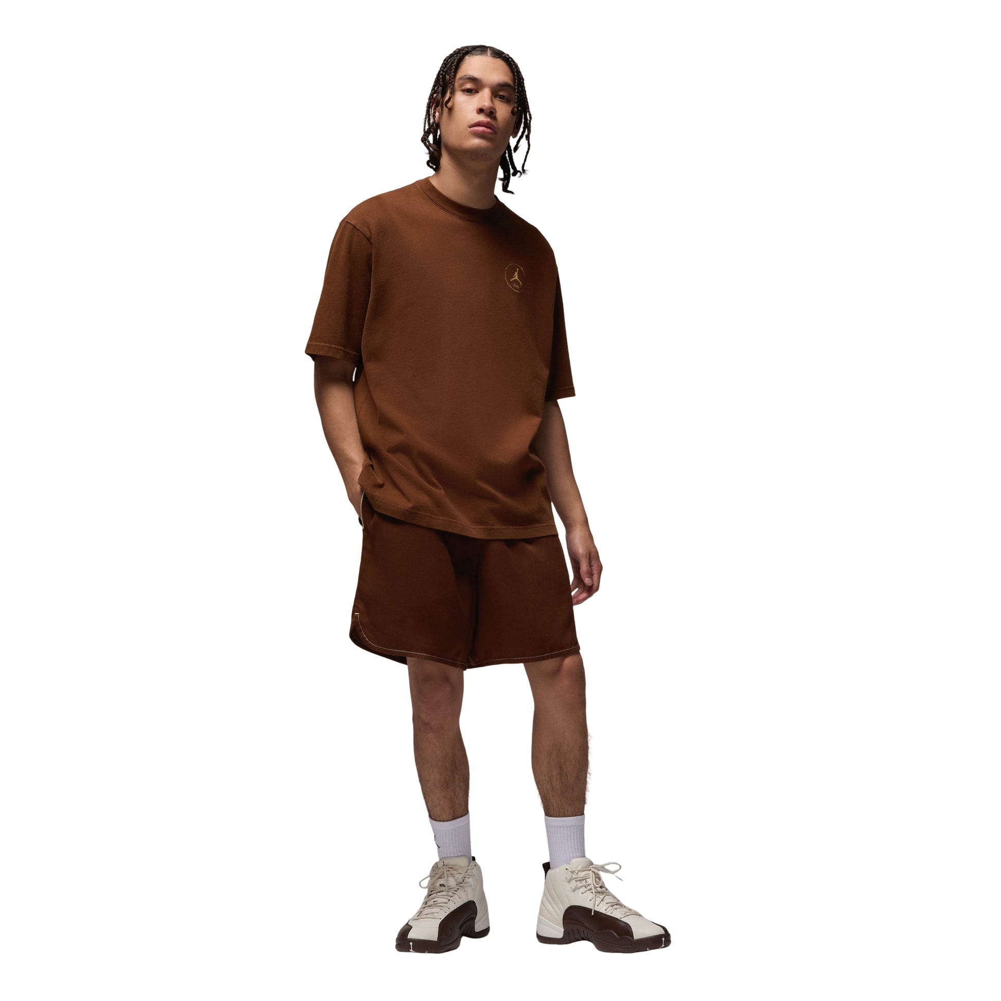 Air Jordan x SoleFly Barista T-Shirt 'Brown' HM5036-259