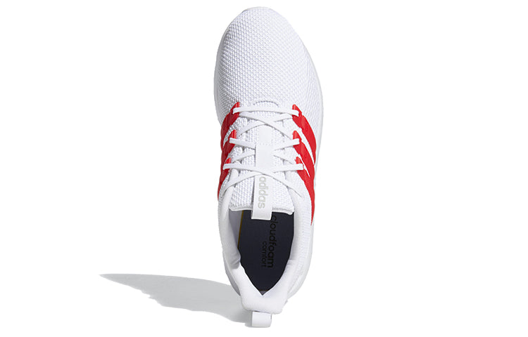 adidas Questar Flow 'White Scarlet' FV9067