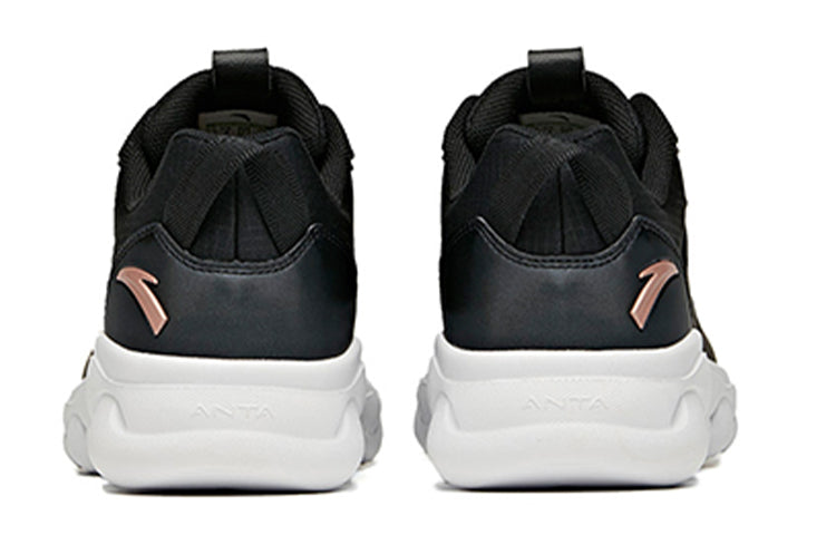 (WMNS) ANTA Running Series Sneakers 'Black' 922115535-3