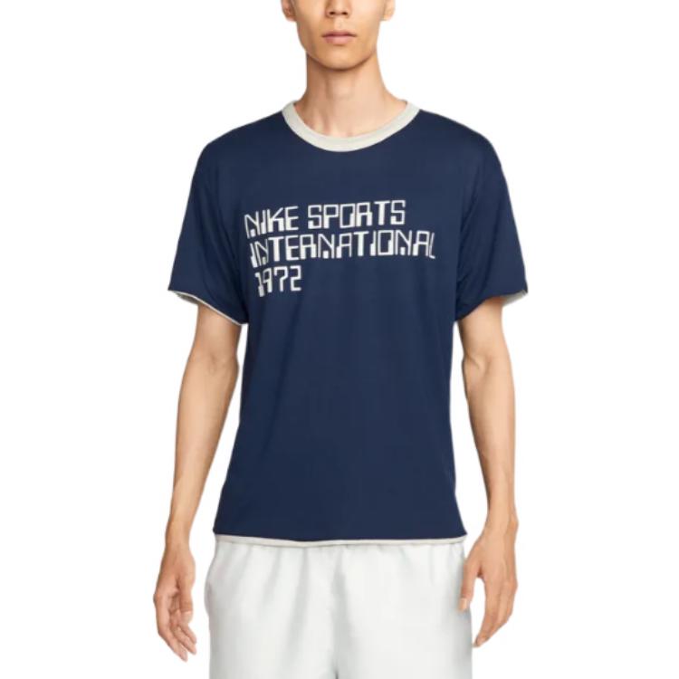 Nike Sportswear Circa Logo Printing Reversible Round Neck Short Sleeve DQ4248-141