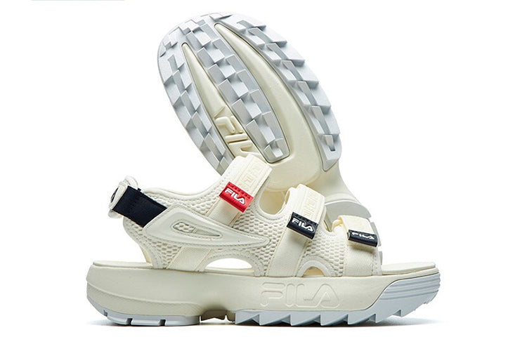 (WMNS) Fila Fusion Sandals 'Snowy White' T12W125403FPT