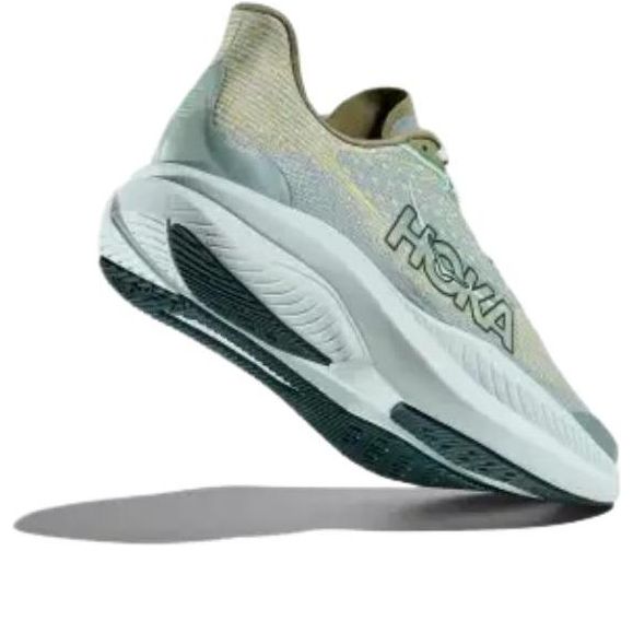 (GS) HOKA ONE ONE Mach 6 'Lettuce Bellwether Blue' 1147553-LLW