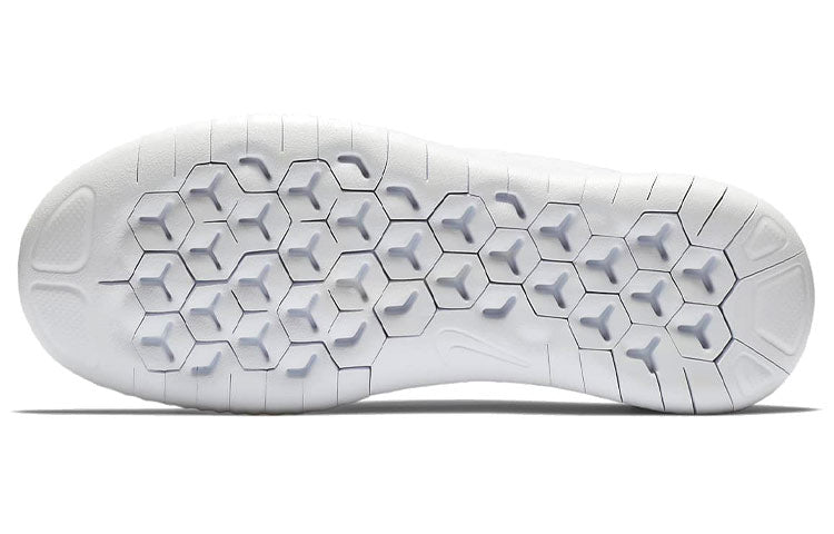 (WMNS) Nike Free RN 2018 'White Black' 942837-100