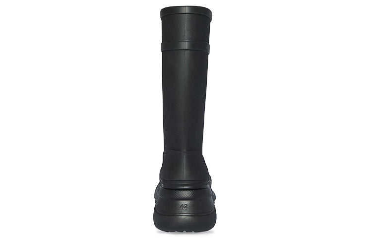 (WMNS) Crocs x Balenciaga Boots 'Black' 677388W1S8E1000