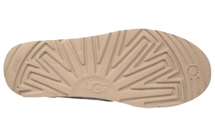 UGG Neumel Unlined Leather Lacing Cargo Gray 1020369-CHRC