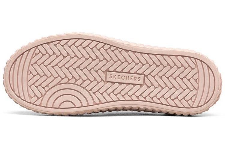 (WMNS) Skechers Street Trax Low-Top Sneakers White/Pink 66666305-OFWT