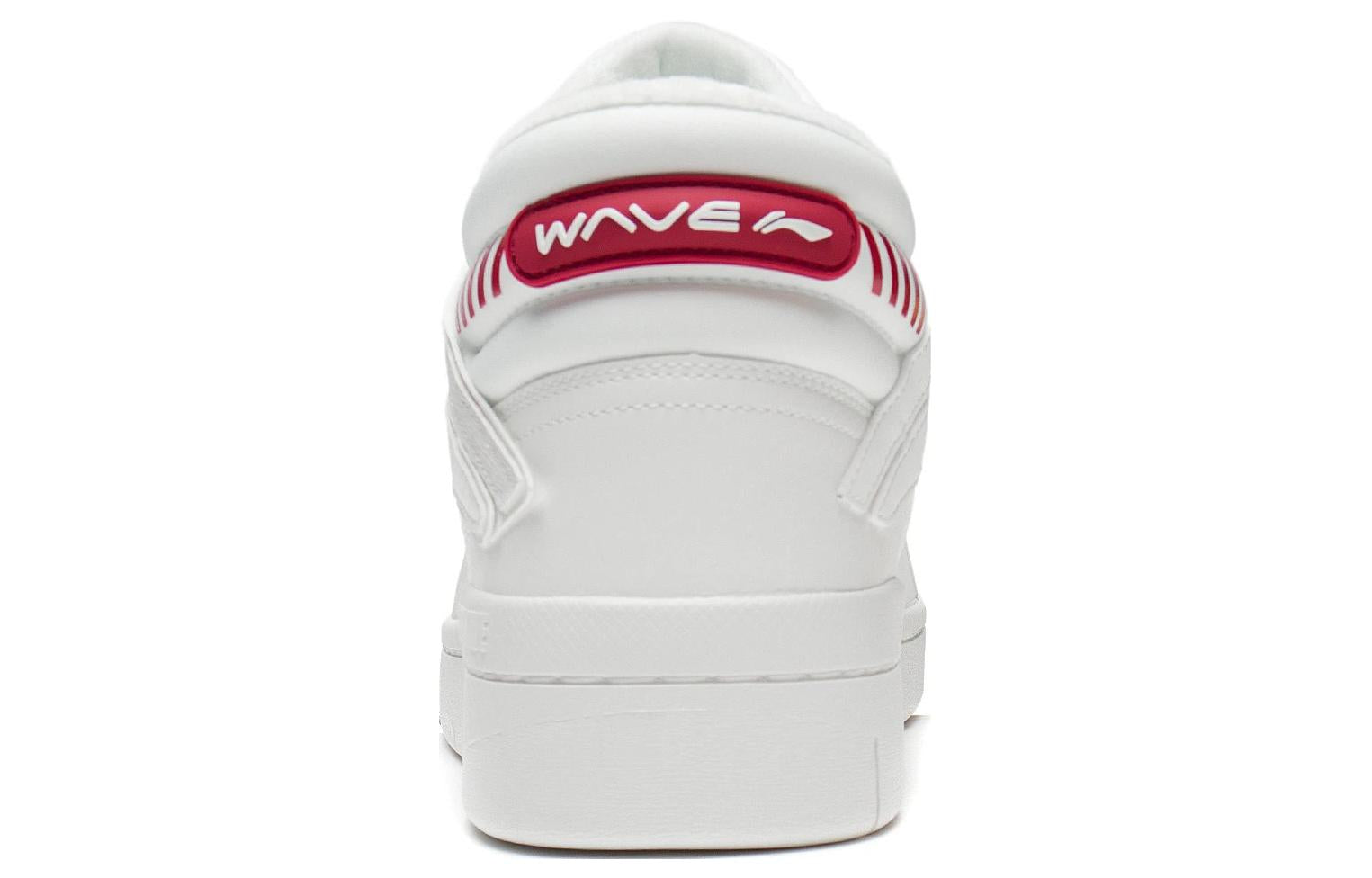 Li-Ning Superwave Mid 'White Red' AGCS323-1