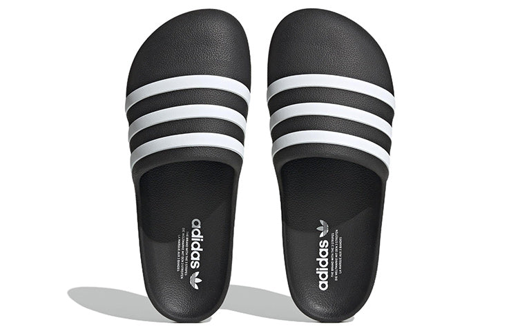 adidas adiFOM Adilette Slide 'Black White' HQ7218