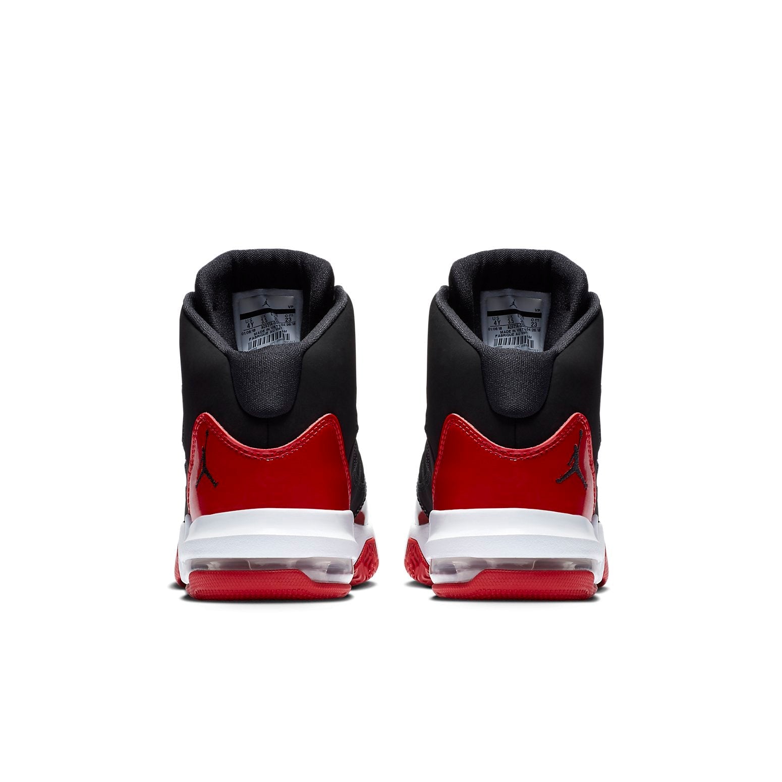 (GS) Air Jordan Max Aura 'Black Gym Red' AQ9214-006