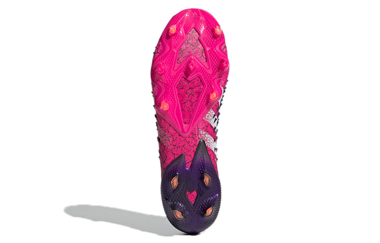 adidas Predator Freak.1 FG Demonskin Tee 'Black Shock Pink' FW7244