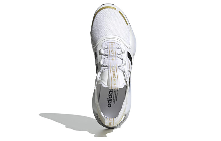 adidas NMD_R1 V3 'White Gold Plaid' ID6712