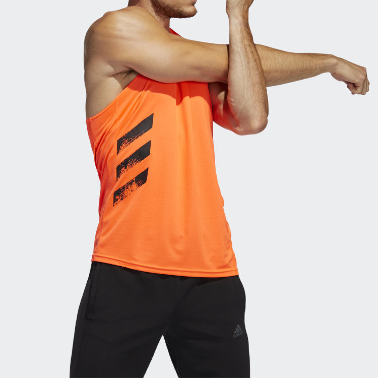 adidas Reflective Running Sports Vest Red FQ2530