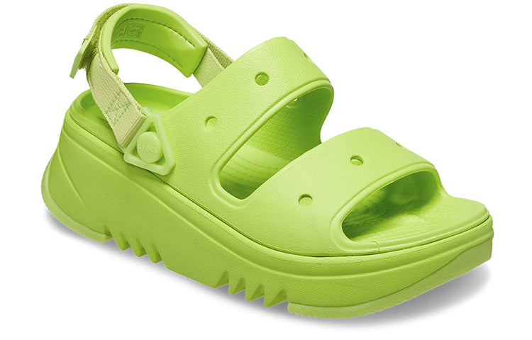 (WMNS) Crocs Classic Hiker Xscape Sandal 'Limeade' 208181-3UH