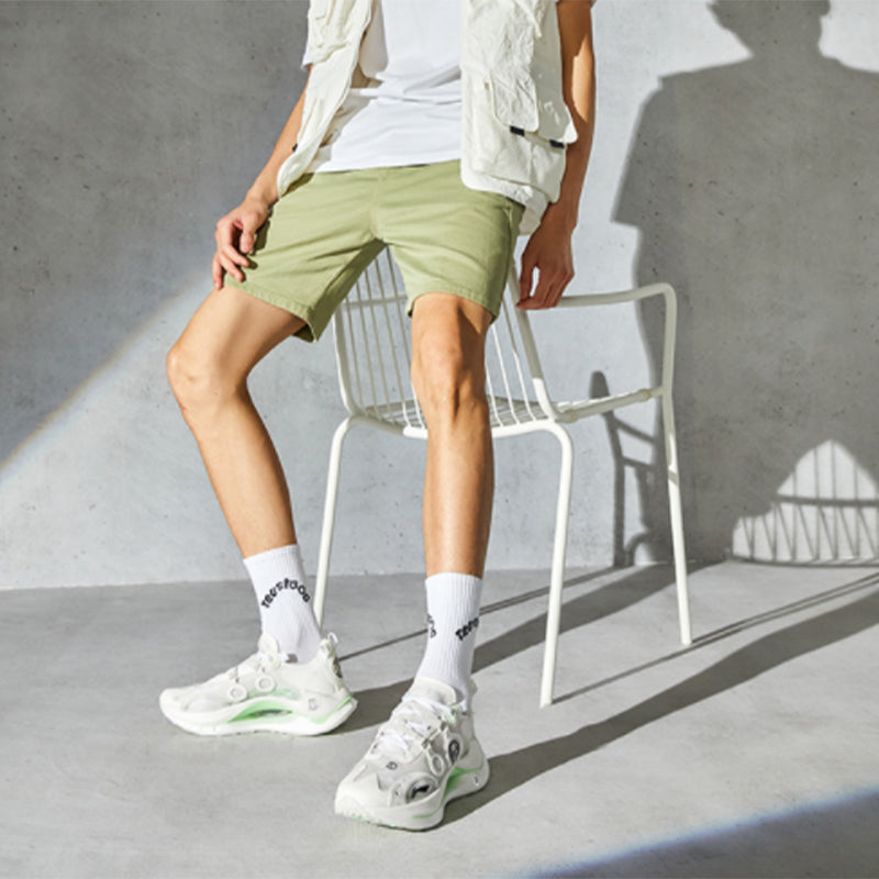 Li-Ning CRC x Paris Fashion Week 'White Light Green' ARHR087-2