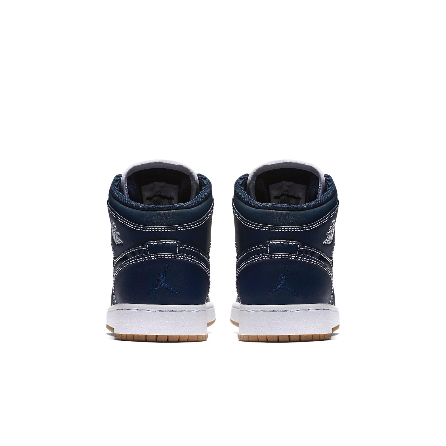 (GS) Air Jordan 1 Retro Mid 'Obsidian' 554725-402