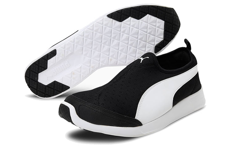 (WMNS) PUMA St Trainer Evo Slip-on Dp Low Black/White 362154-06