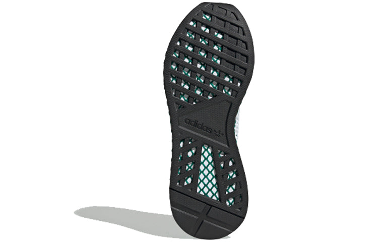 adidas originals Deerupt Runner 'White Green' EF6270