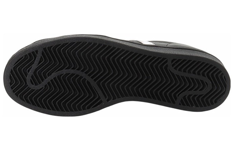 (GS) adidas originals Superstar Shoes 'Black' EF5398
