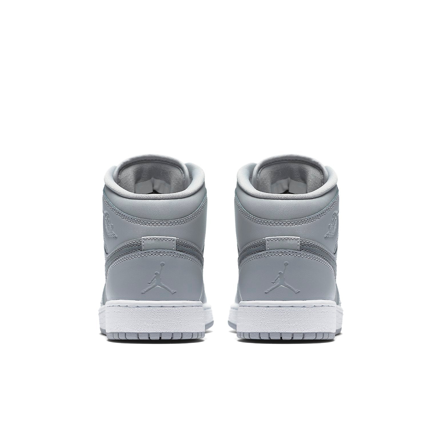 (GS) Air Jordan 1 Mid 'Wolf Grey' 554725-033