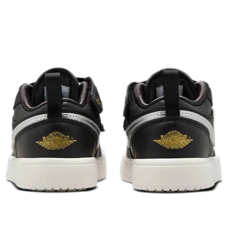 (PS) Air Jordan 1 Low ALT SE 'Black Silver Sail Gold' FZ3920-001
