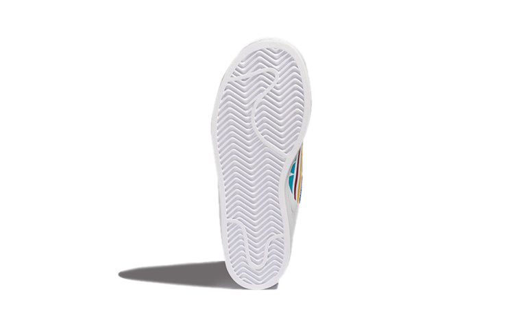 (PS) adidas Superstar Pure J 'Colorful Trefoil - Cloud White' FW4008