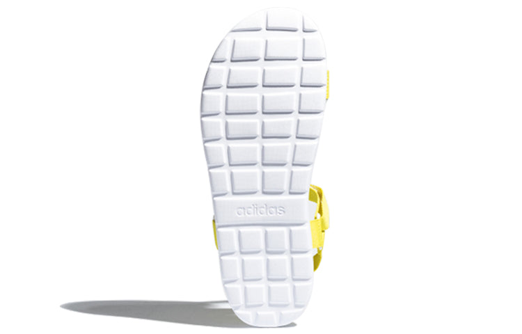 adidas neo Comfort Sandal Fashion Yellow White Sandals 'Yellow White' FU6696