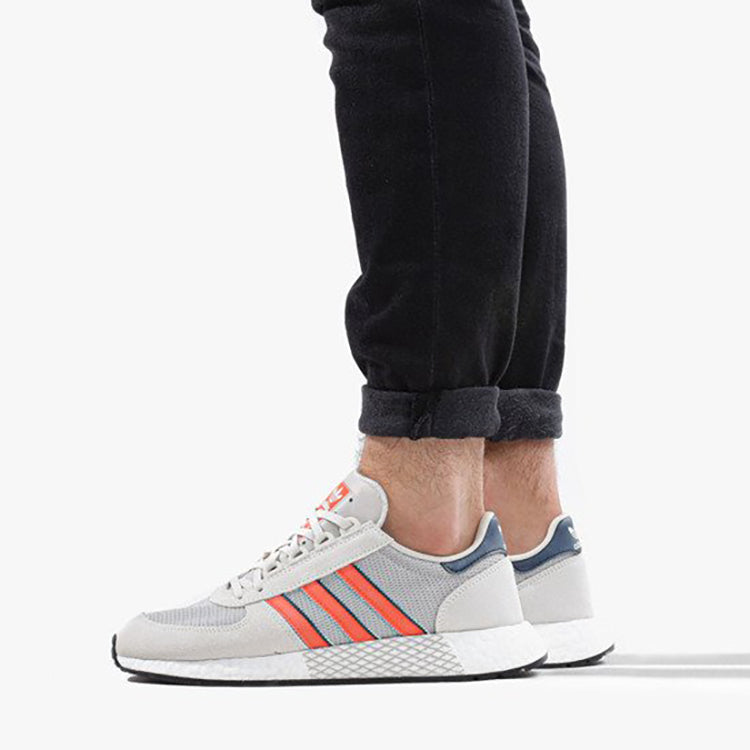 adidas Marathon Tech 'White Collegiate Navy' EE4917