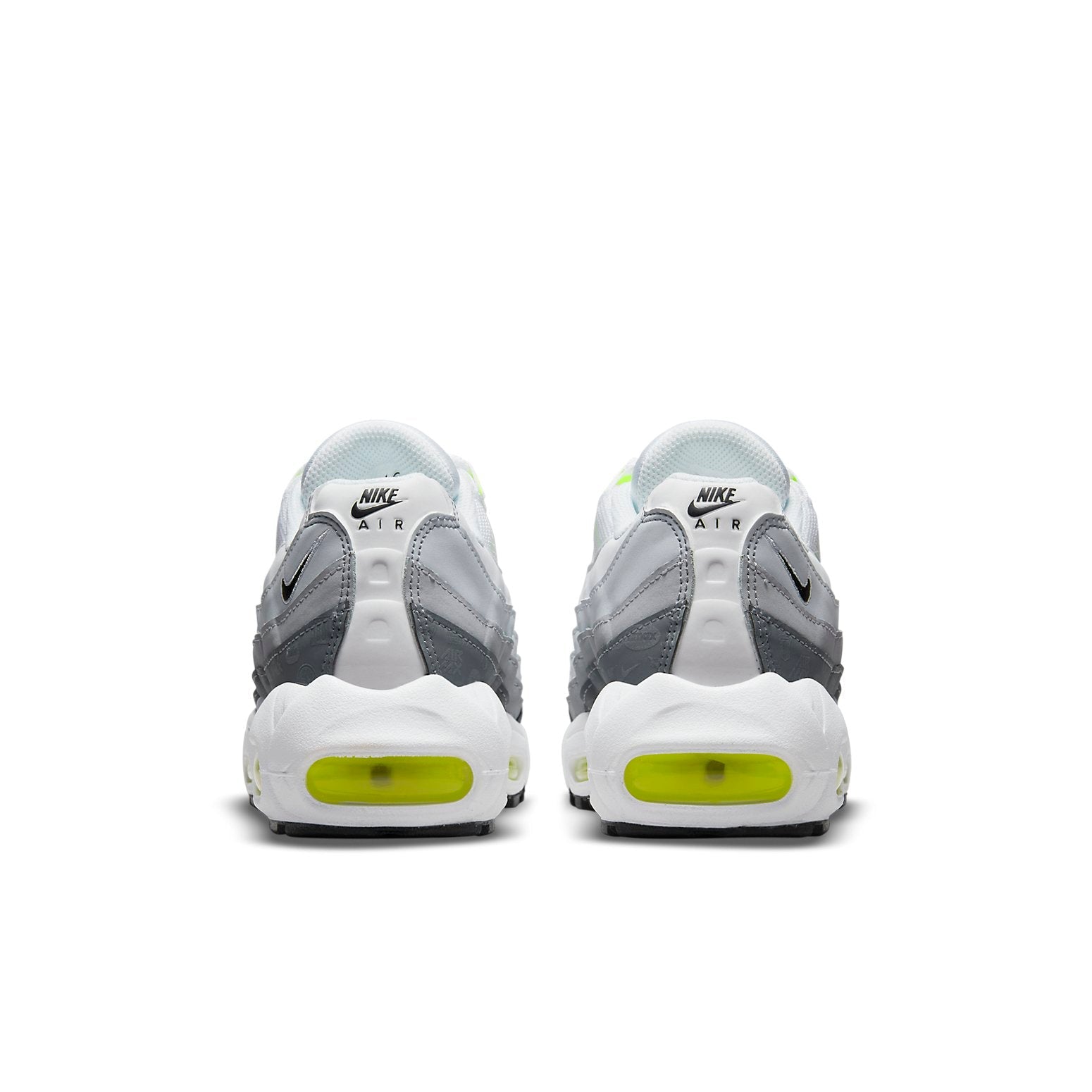 (GS) Nike Air Max 95 Recraft 'Logos Pack - White Neon' DJ3341-100